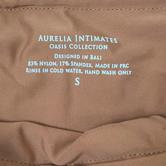 New Aurelia Oasis Brown Lagoon Bikini Two Piece Size Small - Picture 9 of 12